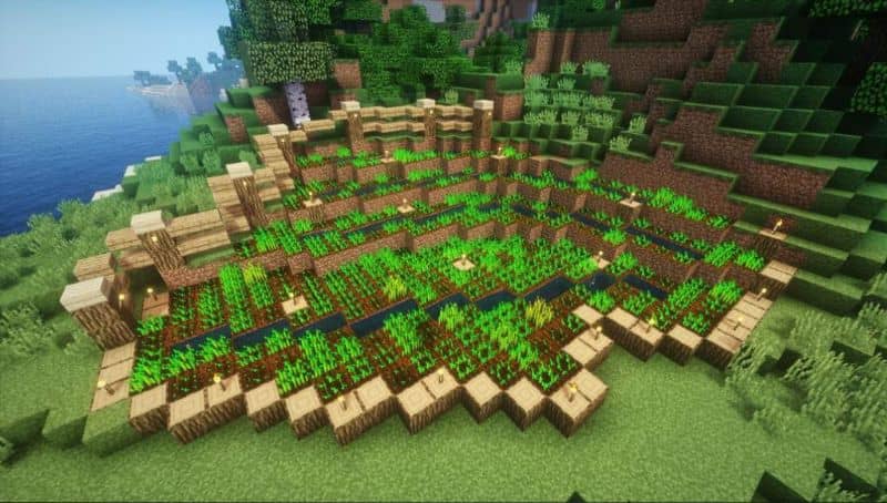 Minecraftin siemenet ja ruoka