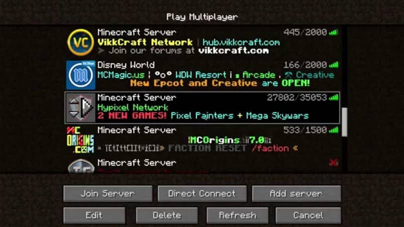 minecraft -palvelimen kuva