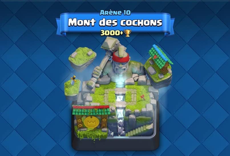 arena clash royale pelikenttä