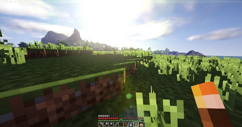 minecraft -pelin maisema