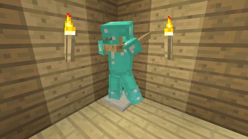 minecraft -käyttäjän haarniska