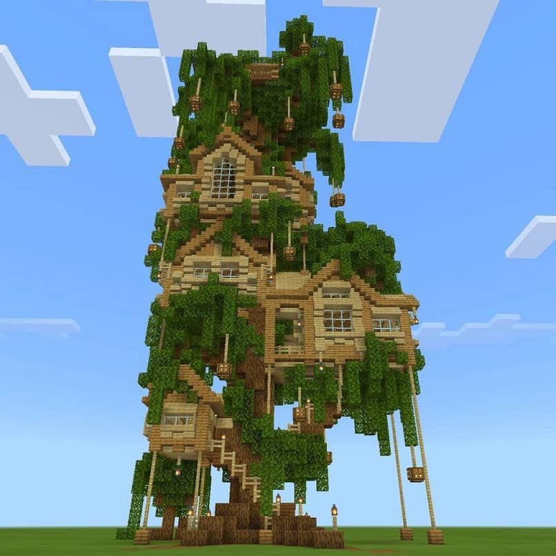 luo talo Minecraftin selviytymistilassa