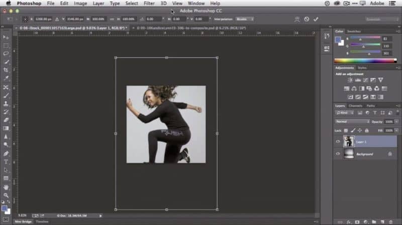 Uusi kerroshenkilö hyppää Adobe Photoshopiin
