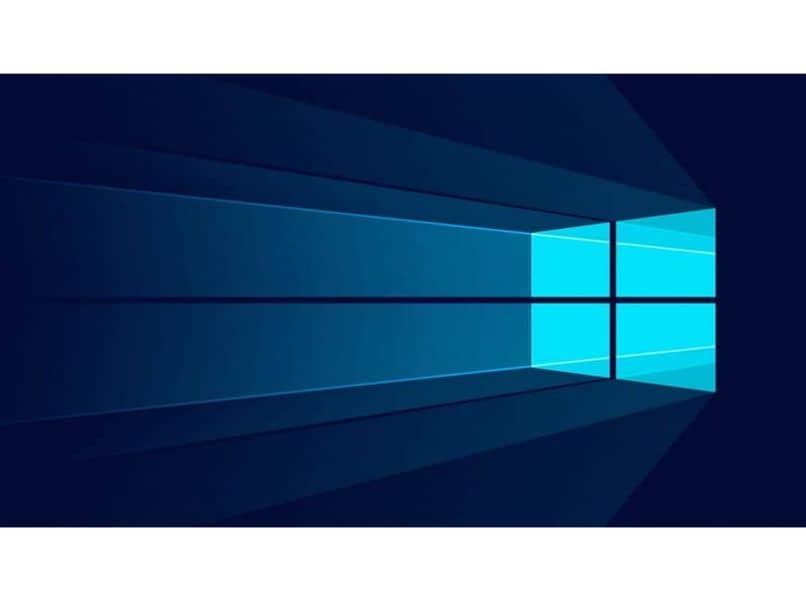 tummansininen Windows -kuvakkeen tausta