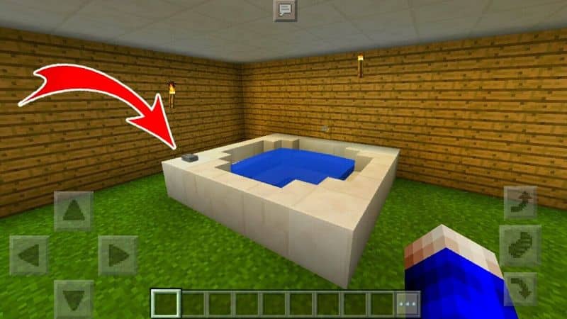 realistinen kylpyamme ruoholla minecraftissa