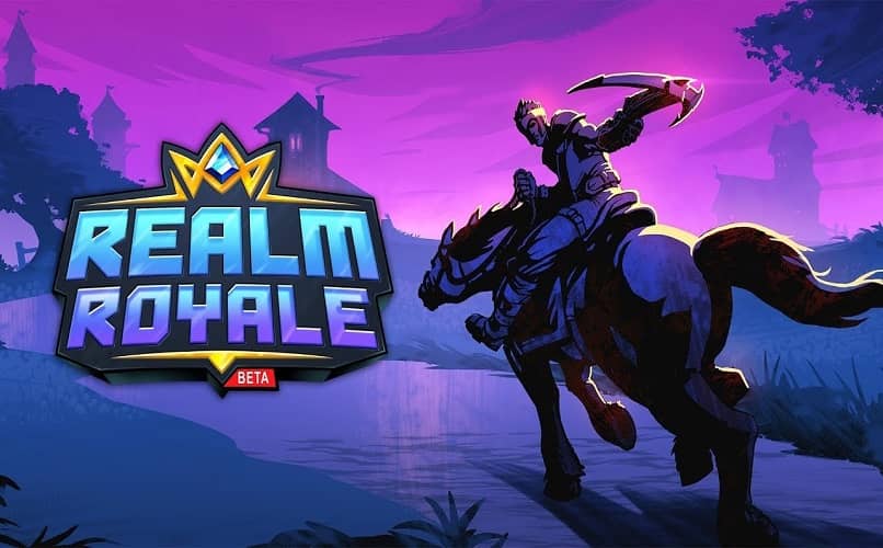 realm royale -pelin aloitusnäyttö