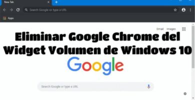 Eliminar Google Chrome del Widget de volumen de Windows 10 1