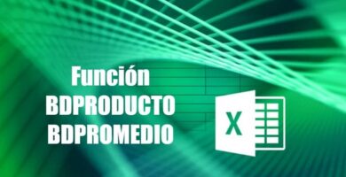 Excel Funcion BDPRODUCTO y BDPROMEDIO