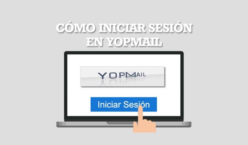 Iniciar sesion cuenta temporal Yopmail