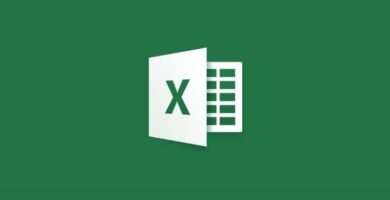 Logo excel fondo verde