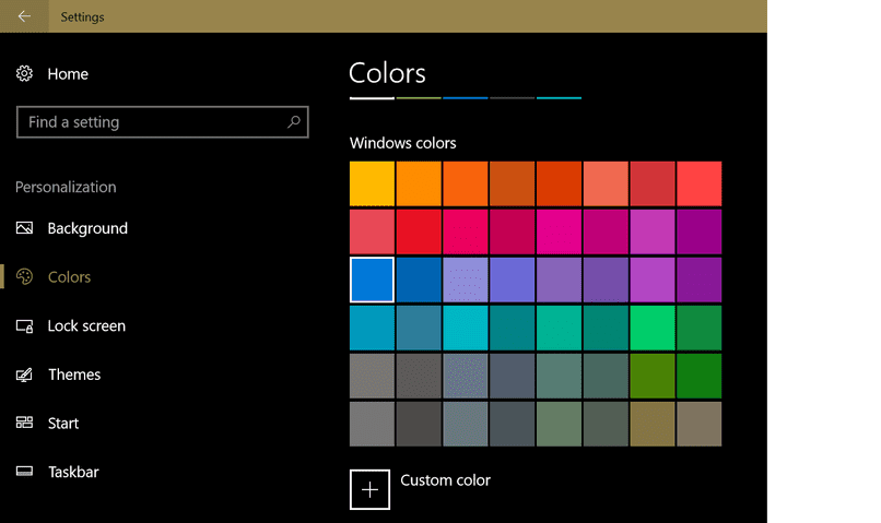 kalibroi värit Windows 10: ssä
