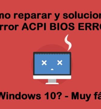 Reparar Error Bios