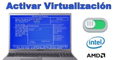 activar virtualizacion