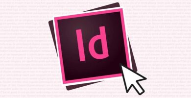 adobe indesign logo puntero mouse tipografia fondo