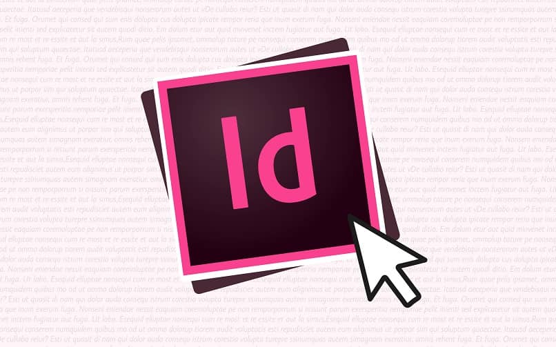 adobe indesign logo puntero mouse tipografia fondo