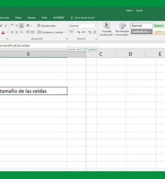 ajuste tamano celdas excel