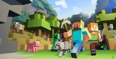 Kuinka löytää ja saada kultaa ja muita mineraaleja Minecraftista (esimerkki) 16 arboles paisajes minecraft