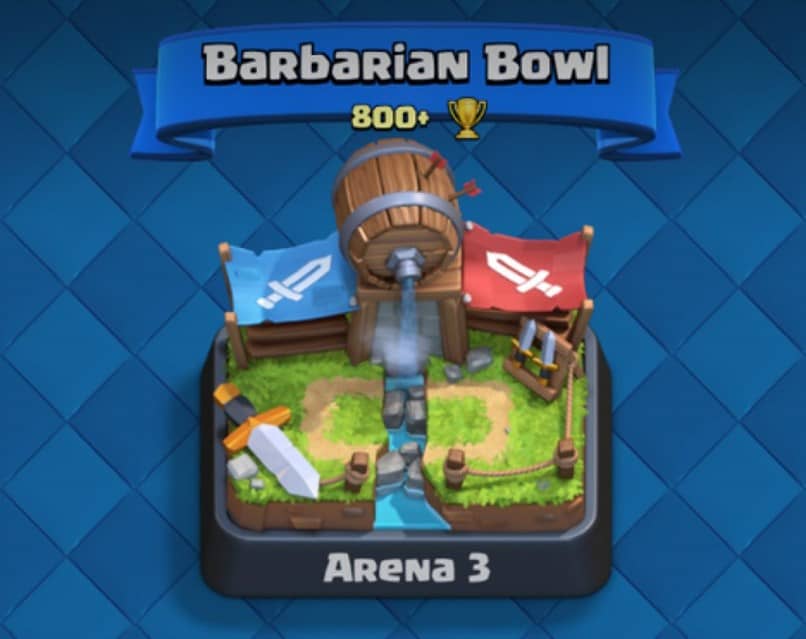 arena tres clash royale