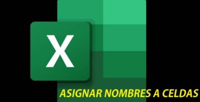 asignar nombres a celdas excel