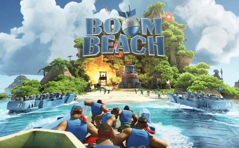 ataque a isla de boom beach