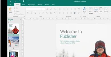 bienvenido microsoft publisher