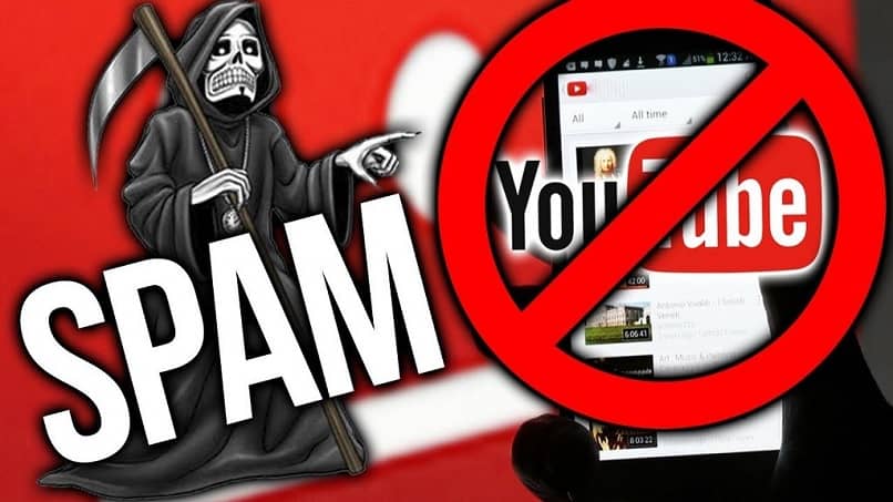bloquear spam youtube