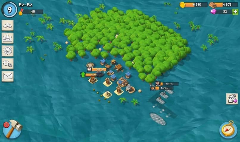 boom beach isla