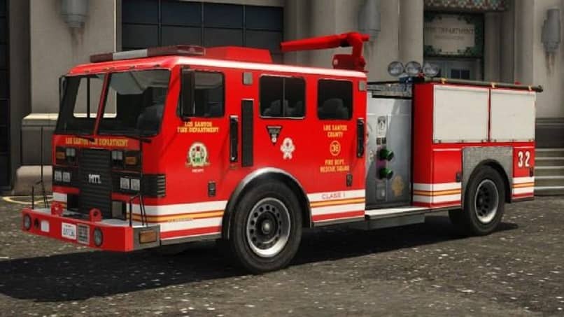 camion de bomberos