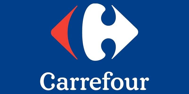 carrefour fondo azul logo