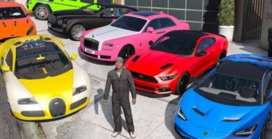 carros colores gta