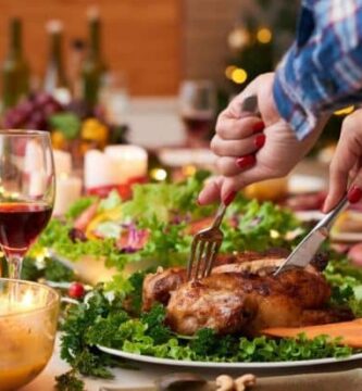 cena de pollo familiar