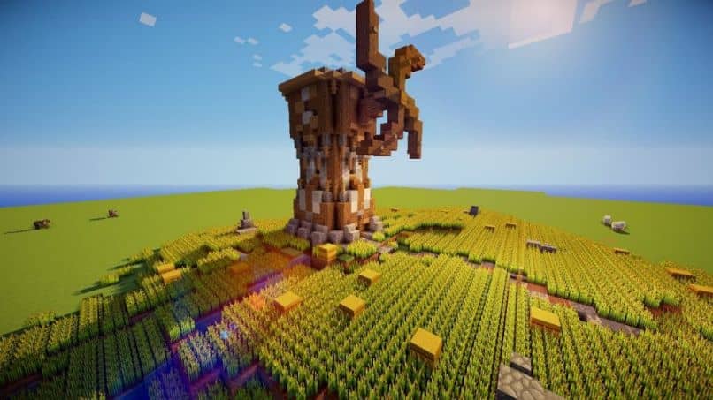 Kuinka kasvattaa ruohoa tai nurmikkoa Minecraftissa - Vinkkejä ja temppuja (esimerkki) 1 cesped minecraft