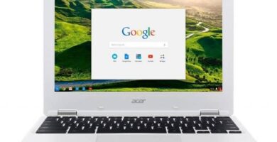 chromebook portatil zoom pantalla google