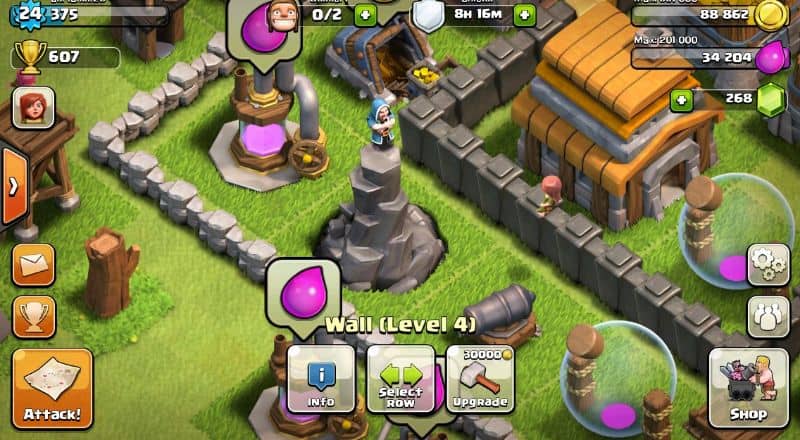 clash of clans android ios