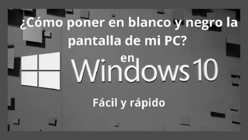 color de pantalla windows 10