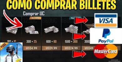 Rahan, lippujen tai UC: n hankkiminen nopeasti PUBG Mobilen avulla (esimerkki) 8 comprar billetes pubg 9385
