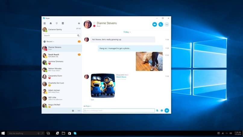 contactos windows 10