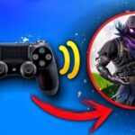 control de video juego y jugador de fortnite