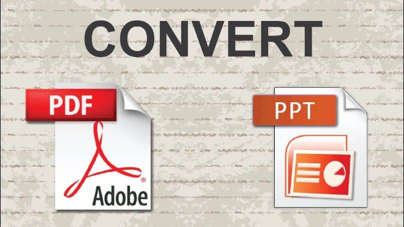 convertir archivos pdf powerpoint