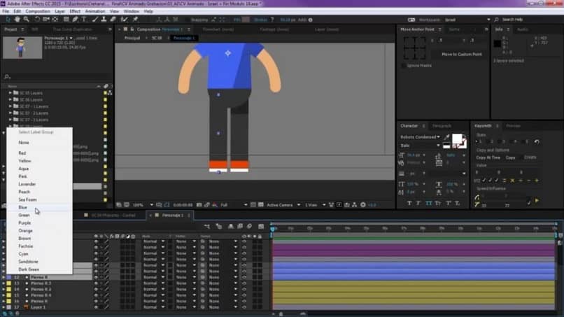 cuerpo animado After Effects