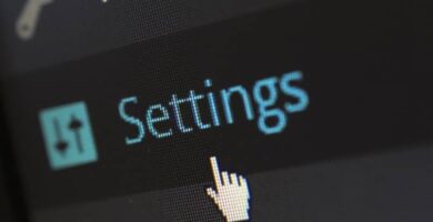 cursor opcion settings configuraciones