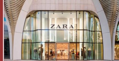 edificio de tiendas zara