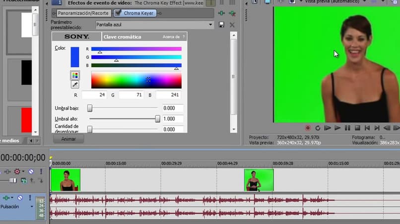 efecto pantalla verde sony vegas pro 13368