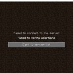 error minecraf