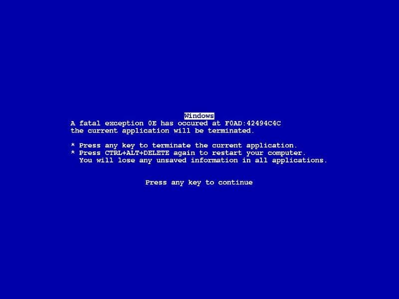 error video dxgkrnl fatal error