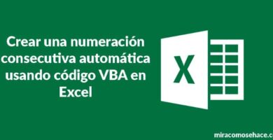 excel logo numeracion