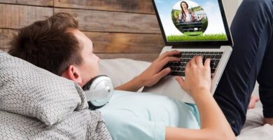 Taustakuvan asettaminen Windows 10: een Dropbox -valokuvilla (esimerkki) 6 foto pc hombre configurar