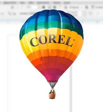 globo aerostatico corel photo paint