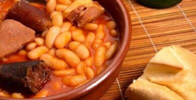 granos o frijoles caseros