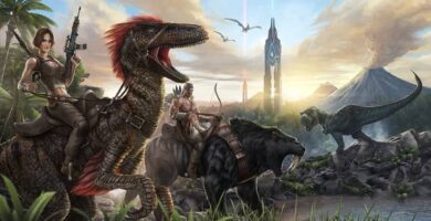 guerra domando dinosaurios ark